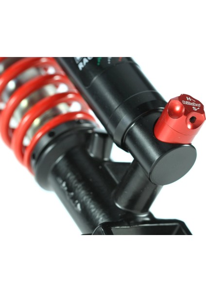 Vespa Px Serisi Spor Ön-Arka Amortisör Seti *siyah-Kırmızı* / Bıtubo modelleri