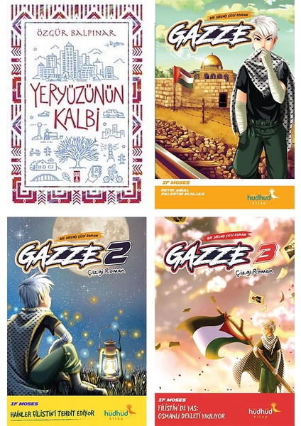 Yeryüzünün Kalbi - Gazze 1,2,3 Bir Direniş Çizgi Romanı/ıf Moses