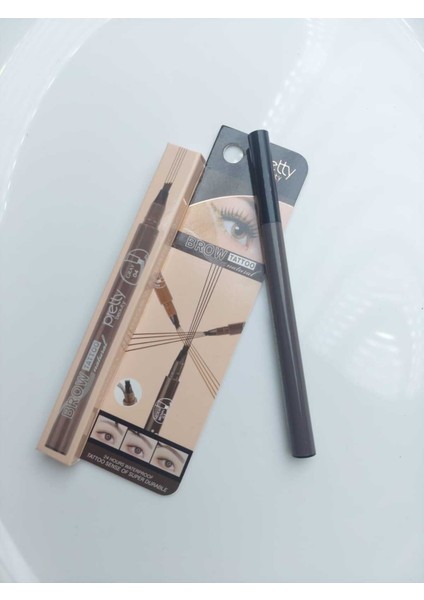 Luxury Natural Kaş Dövme Kalemi Long Lastıng&waterproof No:04 1 Adet