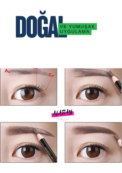 Luxury Microblading Ipli Kaş Tasarım Işaretleme Kalemi 1 Adet