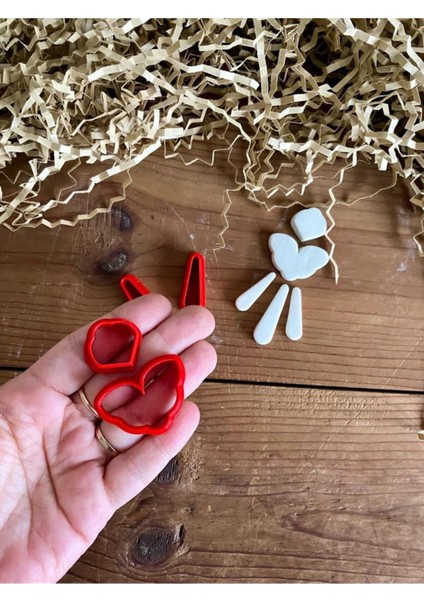 Luxury Angel Küpe Kalıbı - Clay Cutter - Polimer Kil Kalıbı 1 Adet fiyatları