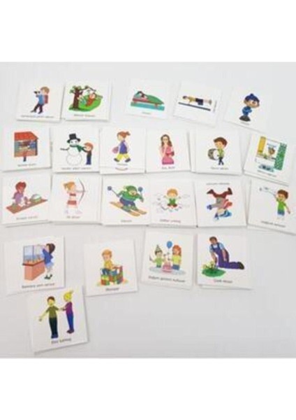 Luxury Eylem ve Duygu Kartları - Kim, Nerede, Ne Yapıyor? (3-6 Yaş) Kids 1 Adet