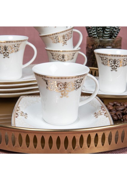 Luxury Güral Carolıne Türk Kahvesi Takımı 1 Adet