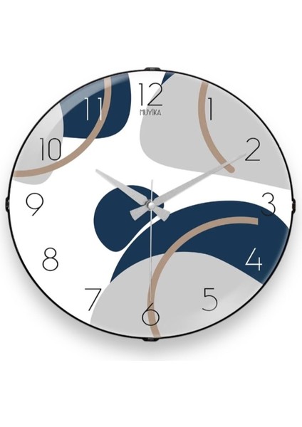 Muyika Gento Bombe Gerçek Cam Sessiz Mekanizma 36CM Duvar Saati Pds-36 modelleri