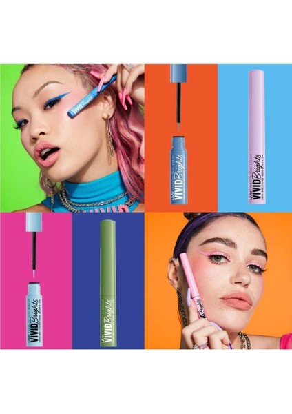 Vivid Brights Likit Eyeliner Ghosted Green 1 Adet fırsatları