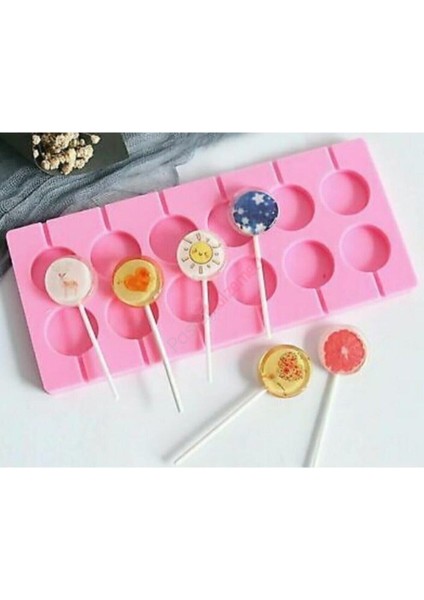 Luxury Lolipop Kalıbı 12LI 1 Adet