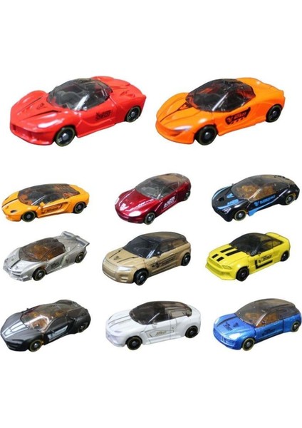 Luxury Ctoy Arabaya Dönüşen Mini Robot 1 Adet