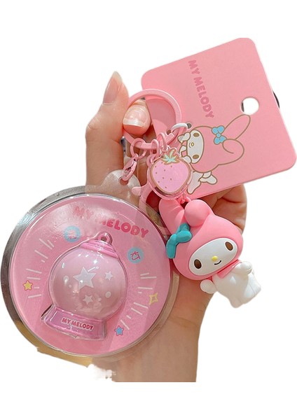 Sanrio Kt Kedi Ekose Balon Çiftler Anahtarlık Araba Anahtarlık Kolye Küçük Hediyeler (Yurt Dışından)