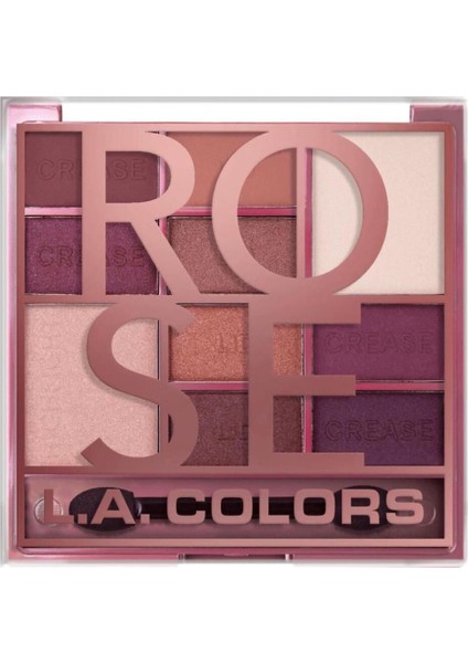 Luxury La Colors Color Block Far Paleti-Rose 1 Adet