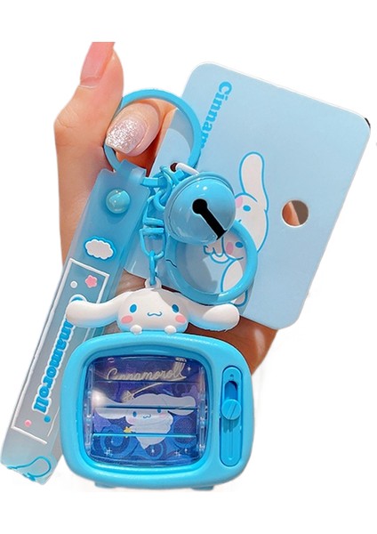 Sanrio Kt Kedi Ekose Balon Çiftler Anahtarlık Araba Anahtarlık Kolye Küçük Hediyeler (Yurt Dışından)