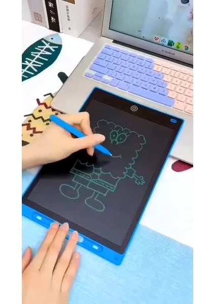 Luxury 8.5" Dijital Tablet, Çizim Yazı Tahtası, Grafik Tablet, Çocuk Çizim Tablet, Lcd, 8.5 Inç 1 Adet