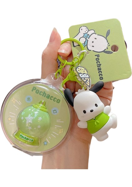 Sanrio Kt Kedi Ekose Balon Çiftler Anahtarlık Araba Anahtarlık Kolye Küçük Hediyeler (Yurt Dışından)