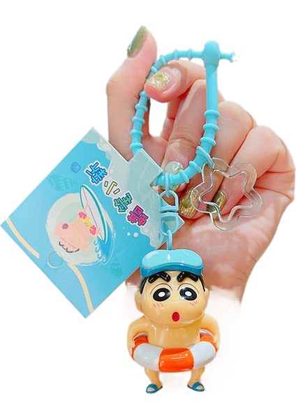 Karikatür Pastel Boya Küçük Yeni Süpermen Araba Anahtarlık Çekicilik Sevimli Bebek Çekicilik Anahtarlık (Yurt Dışından)