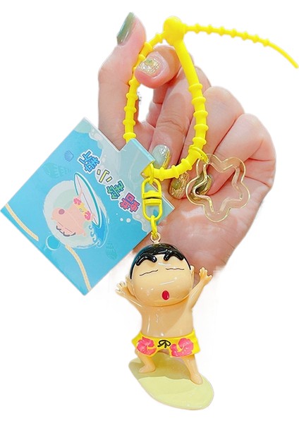 Karikatür Pastel Boya Küçük Yeni Süpermen Araba Anahtarlık Çekicilik Sevimli Bebek Çekicilik Anahtarlık (Yurt Dışından)