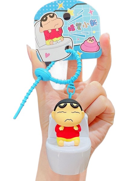 Karikatür Pastel Boya Küçük Yeni Süpermen Araba Anahtarlık Çekicilik Sevimli Bebek Çekicilik Anahtarlık (Yurt Dışından)