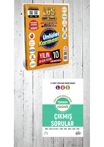 2025 Lgs Genel Deneme 10 Yayın 10 Deneme-Ders Ders Tamamı Çözümlü Çıkmış Sorular