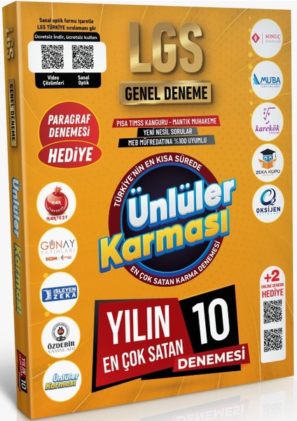 2025 Lgs Genel Deneme 10 Yayın 10 Deneme-Ders Ders Tamamı Çözümlü Çıkmış Sorular