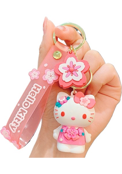 Sevimli Sanrio Mini Anahtarlık Karikatür Kolye Anahtarlık (Yurt Dışından)