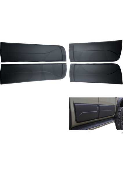 Ford Ranger Kapı Bandı Gövde Koruma Kaplaması Siyah 2012 / 2021