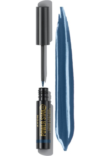 Power Stay Uzun Süre Kalıcı Likit Eyeliner Ocean Blue 1 Adet