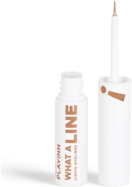 Playınn What A Lıne! Likit Eyeliner 1 Adet
