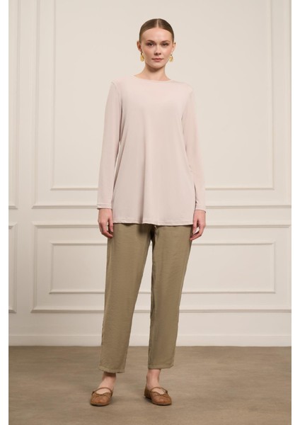 Kadın Uzun Kollu İçlik Taş 31086