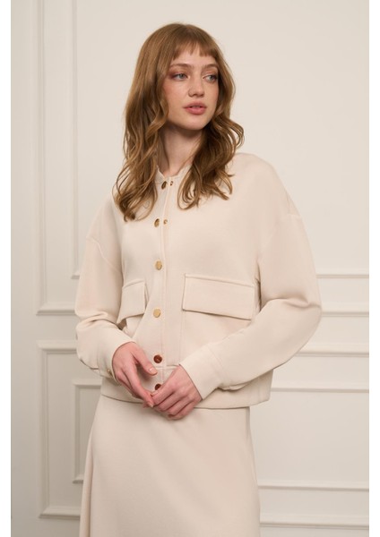 Kadın Etekli Takım Beige 31072 fırsatları