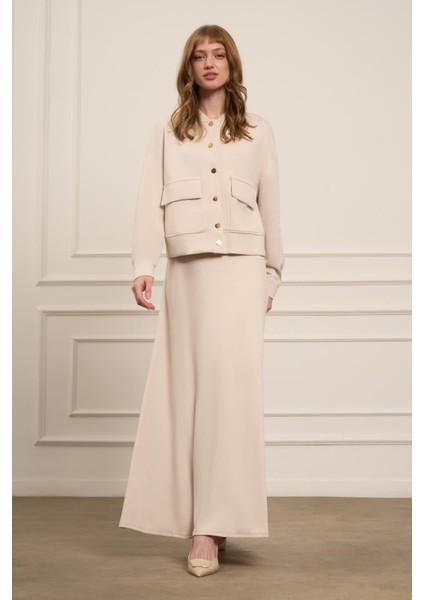 Kadın Etekli Takım Beige 31072 indirimleri