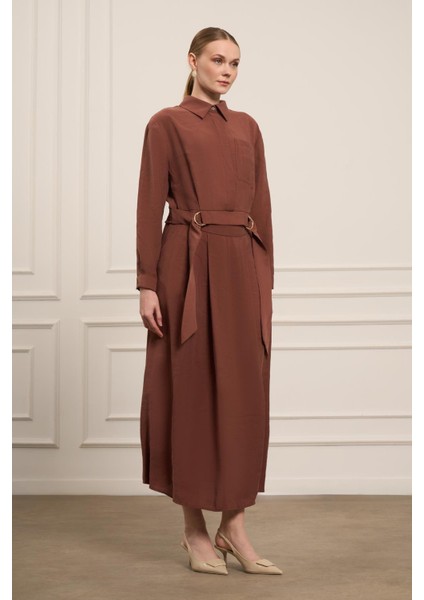 Kadın Modal Etekli Takım Bakır 30714 modelleri