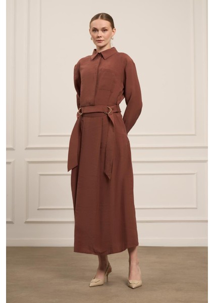 Kadın Modal Etekli Takım Bakır 30714 fırsatları