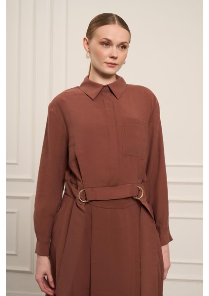 Kadın Modal Etekli Takım Bakır 30714 indirimleri