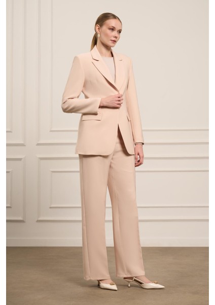 Kadın Ceket Takım Beige 31064 fiyatları