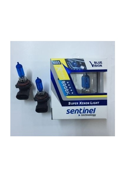 Süper Beyaz Işık Ampül Sentinel 9005