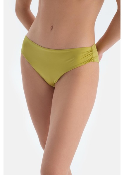 Fıstık Yeşili Orta Bel Bikini Alt indirimleri