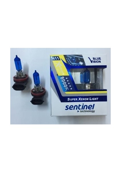 Süper Beyaz Işık Ampül Sentinel H11