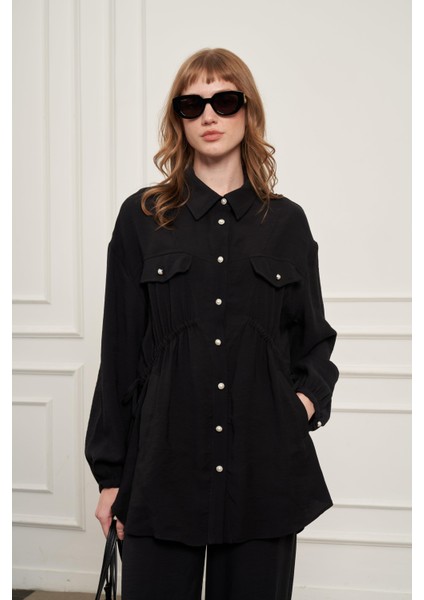 Kadın Pantolonlu Takım Siyah 31078 modelleri