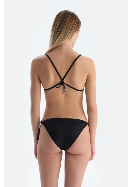 Siyah Düşük Bel Bikini Alt fiyatları