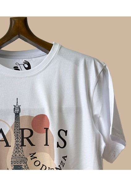 Regular Bisiklet Yaka Baskılı T-Shirt modelleri