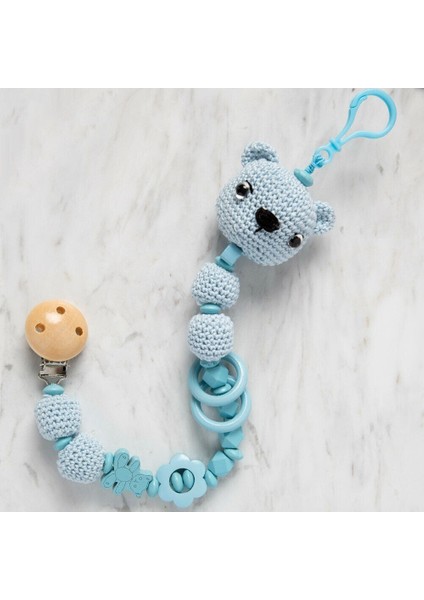Crafts Roket Figürlü Ahşap Emzik Klipsi fiyatları