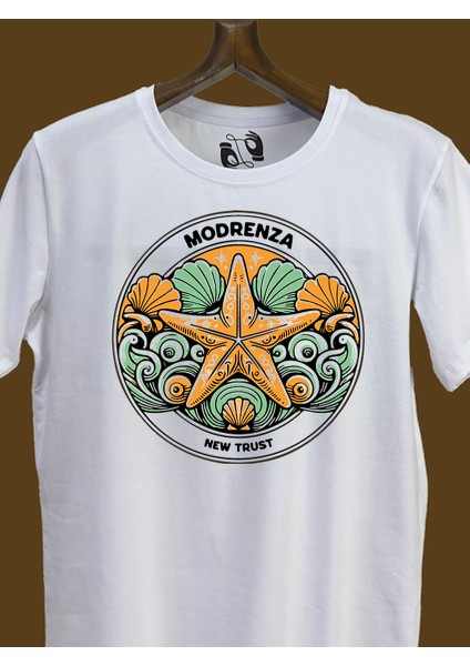 Regular Bisiklet Yaka Baskılı T-Shirt modelleri