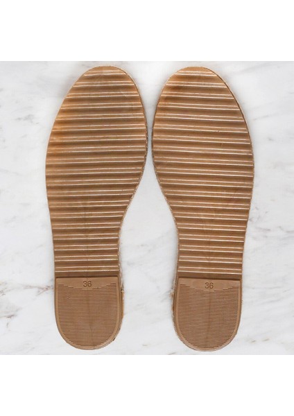 Hasır Espadril / Ayakkabı Tabanı 36 Numara K