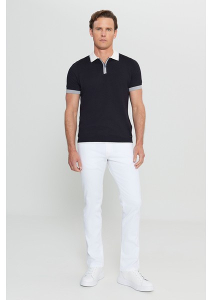 %100 Pamuk Standart Fit Normal Kesim Polo Yaka Triko Tişört fiyatları