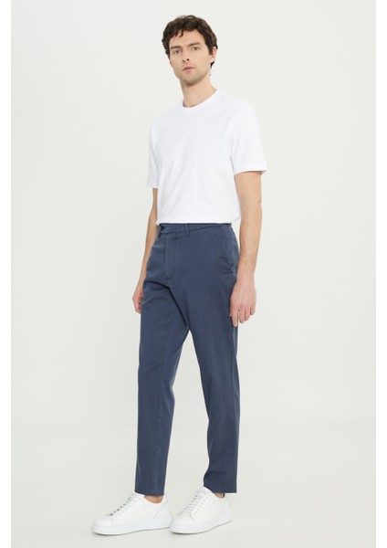 Pamuklu Slim Fit Dar Kesim Yan Cep Esnek Casual Pantolon modelleri