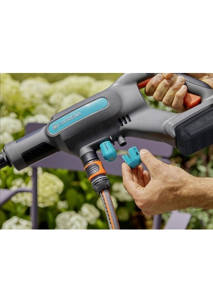 Akülü Orta Basınçlı Temizleyici Aquaclean 24/18V P4A Kullanıma Hazır Set