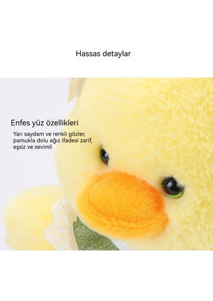 32CM Sevimli Hediye Lolita Ördek Bebek Yaratıcı Ördek Peluş Oyuncak (Yurt Dışından)