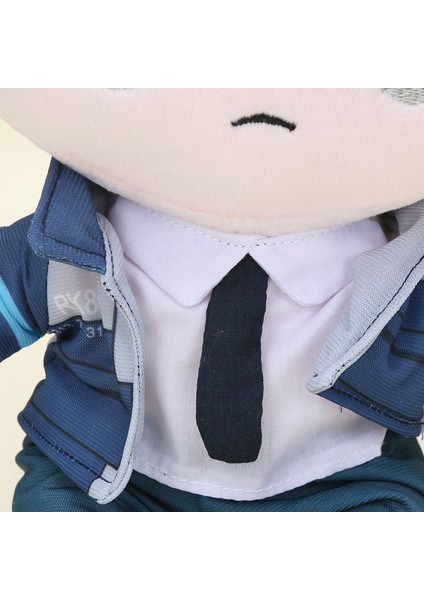 28 cm Detroit Periphery Connor Oturan Figür Insan Üniformasına Dönüştürülmüş Çapraz Giyinme Cos Doll Peluş (Yurt Dışından) fırsatları