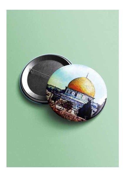 Kubbetüs Sahra Islami Igneli Rozet