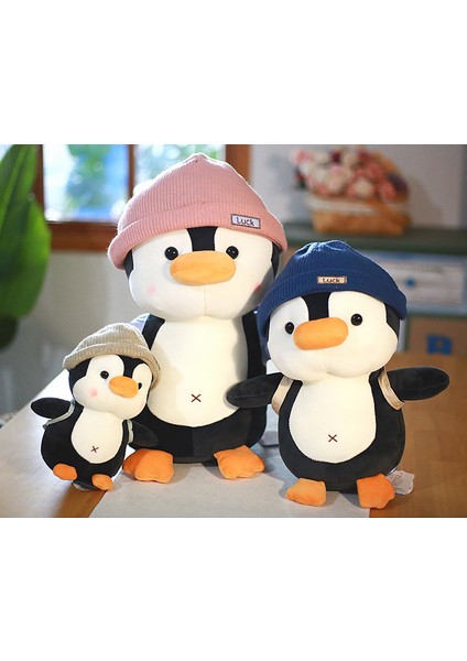 22CM Sevimli Küçük Penguen Peluş Oyuncak Bebek Çocuk Doğum Günü Hediyesi Bebek (Yurt Dışından)