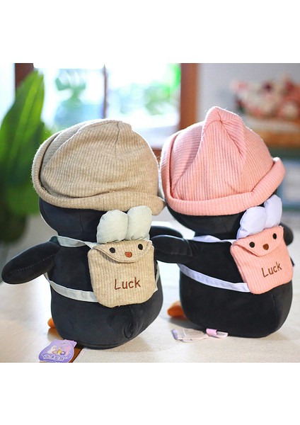 22CM Sevimli Küçük Penguen Peluş Oyuncak Bebek Çocuk Doğum Günü Hediyesi Bebek (Yurt Dışından)