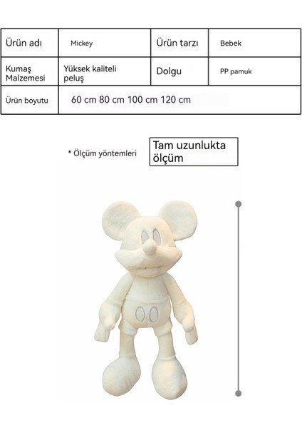 60CM Sam Mickey Peluş Oyuncak Mickey Fare Salıncak Çocuk Yastık (Yurt Dışından) indirimleri